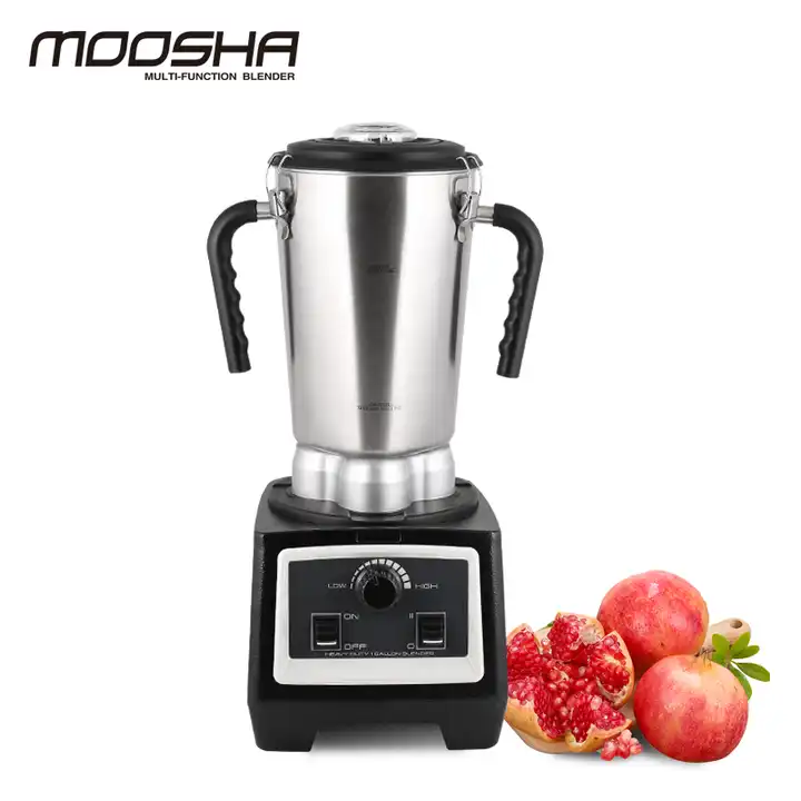 AvaMix 3 3/4 hp 1 Gallon Stainless Steel Heavy Duty Commercial Food Blender  with Variable Speed Controls - 120V