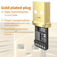 Hochwertiges reines Kupfer 480 Mbit/s Super Transfer-Datenkabel USB-Lade verlängerung kabel Anti-Interferenz-USB-Kabel für Iphone