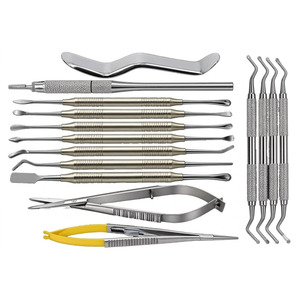 Kit de Instrumentos Quirúrgicos Dentales Profesionales de Acero Inoxidable, para Cirugía Periodontal y Oral, Manual, Multipiezas, Más Vendido - Product Image 1