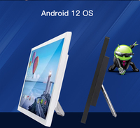 Support mural affleurant POE RFID NFC 13.3 14 15.6 18.5 21.5 pouces u-ltra mince signalisation numérique Linux Android tablette PC