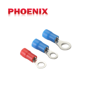 Borne de câble ronde pré-isolée <span class=keywords><strong>en</strong></span> PVC de haute qualité, à sertir, <span class=keywords><strong>en</strong></span> cuivre, de type O, pressée à froid, pour fabricants de bornes automobiles - Product Image 4