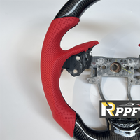 Volant en fibre de carbone avec logo personnalisé RPPF pour Acura TL 2009-2014/2016-18ILX/2010-13ZDX/2013-18RDX