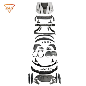 Kit de carrocería <span class=keywords><strong>I4</strong></span> Kit de carrocería negra de fibra de carbono para <span class=keywords><strong>BMW</strong></span> <span class=keywords><strong>I4</strong></span> <span class=keywords><strong>G26</strong></span> 2023 Actualización a MIW Style Car Parts Kit - Product Image 6