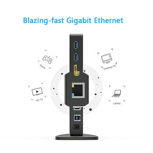 USB-C y de aluminio USB 3,0 Universal para portátil estación de acoplamiento para <span class=keywords><strong>Mac</strong></span> <span class=keywords><strong>OS</strong></span> - Product Image 5