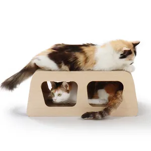 Cat Scratcher Cardboard Scratching Pad House Bed Furniture Protector Cat Scratcher Lounge Scratching