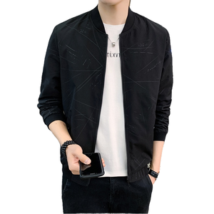 Chaqueta bomber de invierno para hombre al por mayor para jóvenes, estilo formal personalizable con logotipo frontal - Product Image 4