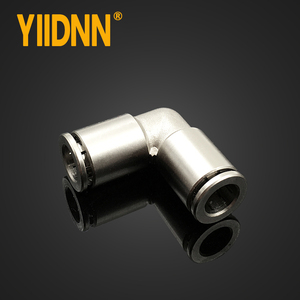 Thép không gỉ nam và nữ chủ đề Straight-Thông qua kết nối PC PL PU PY PE PG ống khí nhanh chóng Push-in khí nén phù hợp - Product Image 6