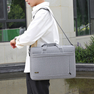 Maletín para Portátil Oxford Impermeable, Maletín de Negocios de Gran Capacidad, Maletín de Viaje Suave para Hombre, Oficina, Logotipo Personalizado, Maletín de Cuero Inteligente Personalizado - Product Image 4