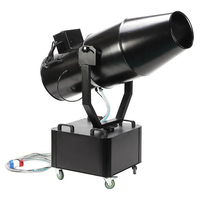 Professionnel 3000W tête mobile jet mousse souffleur machine canon parc aquatique piscine jet jet mousse canon parti mousse machine