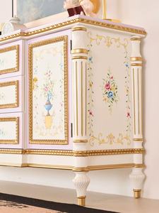 Mueble <span class=keywords><strong>de</strong></span> <span class=keywords><strong>Entrada</strong></span> Grande <span class=keywords><strong>de</strong></span> Estilo Francés <span class=keywords><strong>de</strong></span> Lujo, Aparador para Sala <span class=keywords><strong>de</strong></span> Estar, Mueble Buffet, Cómoda <span class=keywords><strong>de</strong></span> Almacenamiento para Dormitorio <span class=keywords><strong>de</strong></span> Madera Maciza <span class=keywords><strong>de</strong></span> Estilo Americano Retro - Product Image 3