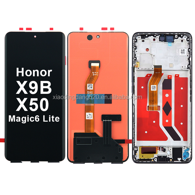 Mobile Phone Replacement X9b X50 Magic6 Lite Display Touch Screen Original AMOLED Magic 6 Lite LCD With Frame for Huawei Honor
