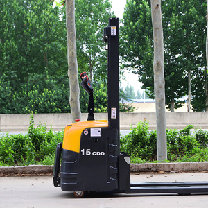 एस/आईएसओ प्रमाणित पहुंच स्टेकर 1500 किलोग्राम 2000 किलोग्राम 3 मीटर लिफ्ट ऊंचाई इलेक्ट्रिक स्टेकर छोटे स्टेकर से पीछे - Product Image 6