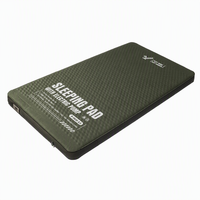 [Borderless Camping] Matelas Gonflable Militaire d'Extérieur Portable pour Camping et Randonnée Simple/Double