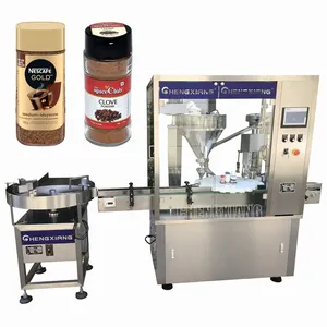 CX-GFT automatic auger type 30g 50g spice powder filling capping machine