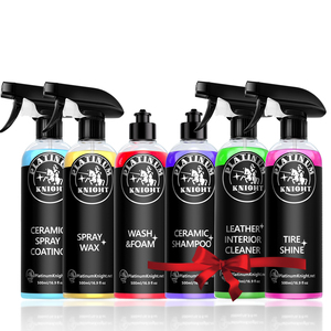 Nessuna recensione negativa! Kit Professionale per la Cura dell'<span class=keywords><strong>Auto</strong></span> |   Shampoo pH Regolatore in Confezione Convenienza |   Spedizione Rapida |   Consegna a Basso Costo |   Serie da 500ml |   Lancio del marchio con un clic - Product Image 1