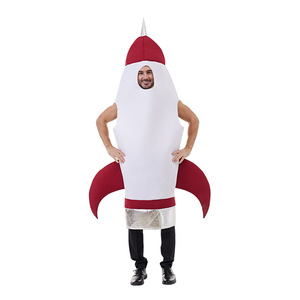 Earspooky Combinaison fusée pour homme adulte, Costume de cosplay, tenue de performance pour fête d'Halloween - Product Image 2