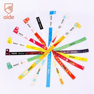 מודפס קשיח Pvc פלסטיק אירועים מסיבת כניסה סטירה צמיד צמיד למלון - Product Image 4