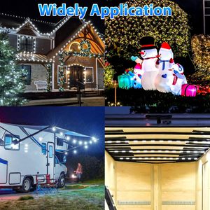 Kit d'éclairage intérieur pour fourgonnette 12V 120 LED, modules LED IP65 pour voiture, camion, bateau, lampe de plafond, Noël, <span class=keywords><strong>40</strong></span> modules - Product Image 6