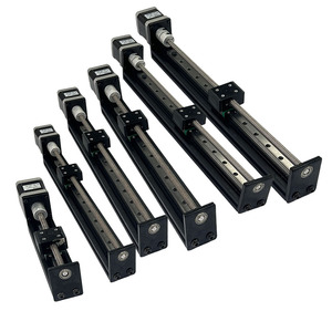 8Mm Dẫn 100/150/200/250/300Mm Đột Quỵ Vít Tuyến Tính Mô-đun Hướng Dẫn Đường Sắt Tuyến Tính Chuyển Động CNC Tuyến Tính Hướng Dẫn Đường Sắt - Product Image 4