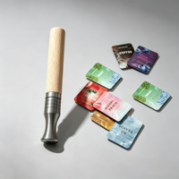 Collier respiratoire en acier inoxydable et bois avec huiles essentielles naturelles pour soulager l'anxiété et aider les adultes à arrêter de fumer