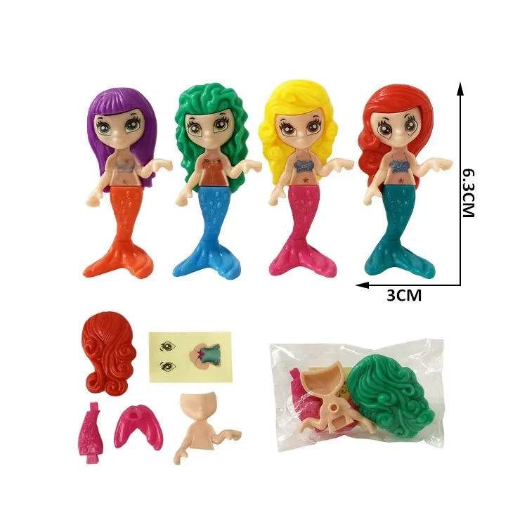 Kind <span class=keywords><strong>Speelgoed</strong></span> DIY Zelfassemblage Stand up Mermaid <span class=keywords><strong>speelgoed</strong></span> voor meisjes