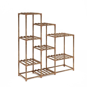Support à plantes multi-niveaux en bois massif pour salon, support à pots de fleurs en gros, support de rangement pour plantes - Product Image 5