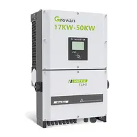 Growatt Solar Power Inverter, On Grid, 3 Phase, 380V, W-18