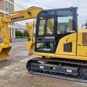 Excavadora Usada Komatsu PC60-7, Mini Excavadora de 6 Toneladas, Bomba Hidráulica Original, Componentes del Motor en Venta - Product Image 4