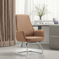 Chaise de bureau ergonomique pivotante inclinable moderne bon marché avec repose-pieds réglable en cuir et tissu entièrement en maille pour une longue séance assise