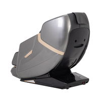Nouvelle technologie 2026, fauteuil de massage Shiatsu à pression d'air en cuir PU moderne de luxe, fauteuil inclinable à gravité zéro, massage complet du corps