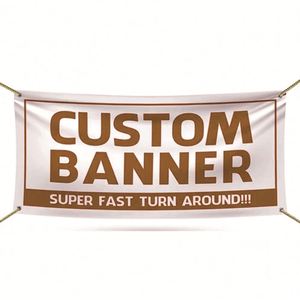 Banderoles et drapeaux personnalisés en vinyle PVC imperméable pour la publicité extérieure des entreprises - Product Image 2