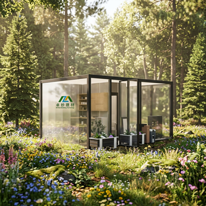 Casa Prefabricada de Acero con Estructura de Espejo, Directo de Fábrica, para Uso Residencial, Hoteles y Complejos Turísticos - Product Image 2