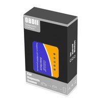 ELM327 Scanner de voiture universel, outil de Diagnostic automobile, puces PIC25K80 V1.5, connexion sans fil, prise OBD2