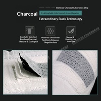Serviettes hygiéniques personnalisées en coton avec cœur en charbon de bambou, à ailettes, non parfumées, protection latérale – Services OEM/ODM disponibles, échantillons de designs, Fujian