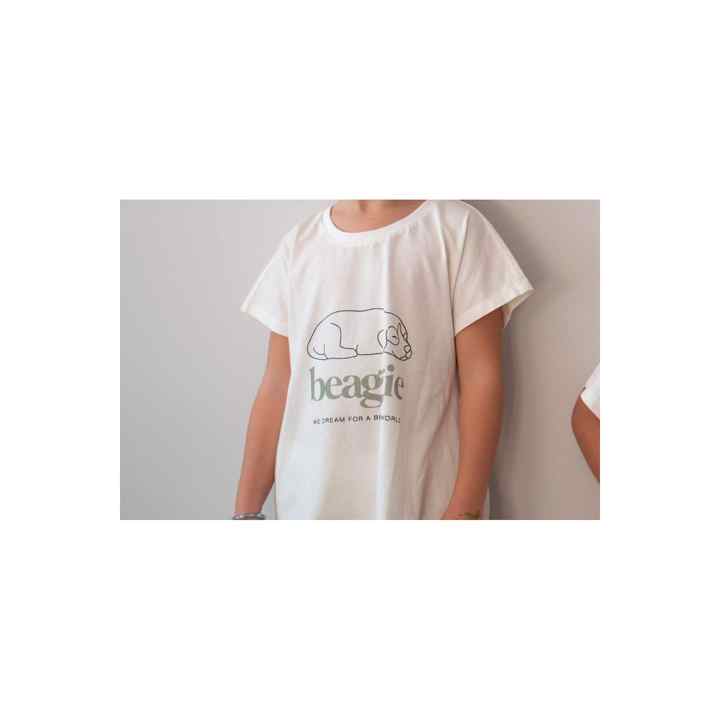 Organic Kids Pajama Top Short Sleeve