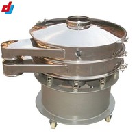 Tamis rotatif industriel de 1200 mm avec moteur vertical triphasé |   Écran de tri rapide en polyuréthane pour résine PVC