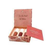Boîte cadeau en carton recyclable de luxe RDY avec couvercle personnalisable, imprimé, ruban, pour mariage, fête, parfum, boîtes en papier