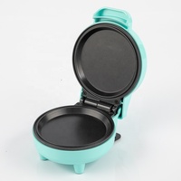 WndSeven Mini gaufrier à contrôle automatique de la température Sandwich Grill Grille-pain antiadhésif pour usage domestique Presse électrique