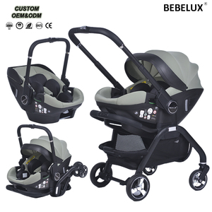 BEBELUX Silla de Auto 3 en 1, Cochecito, Silla de Auto <span class=keywords><strong>para</strong></span> Bebés, Fácil de Plegar, Cómoda de Transportar, <span class=keywords><strong>para</strong></span> Bebés y Niños - Product Image 2