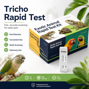 Kit <span class=keywords><strong>de</strong></span> Prueba Rápida Veterinaria para Detección <span class=keywords><strong>de</strong></span> Enfermedades en Aves y Reptiles, Sin Pedido Mínimo, Muestra Gratuita, Prueba para CPS, PBFDV, NDV, Tricho y Crypto en <span class=keywords><strong>Animales</strong></span> Exóticos - Product Image 2