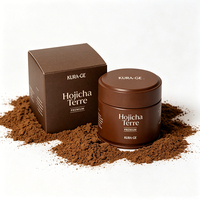 Boîte en fer blanc ronde personnalisée avec couvercle hermétique de qualité alimentaire pour le stockage de 30-50g de Matcha, Hojicha, café, protéines en poudre, biscuits pour animaux de compagnie - Vente en gros
