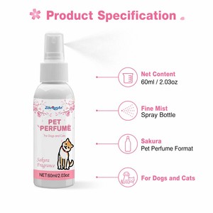 Profumo per Animali Domestici ZouRunAn Sakura 60ml, Fragranza Floreale Fresca, Spray Deodorante per Cani e Gatti, Produzione Contrattuale, Acquisto all'Ingrosso, Distributore - Product Image 2