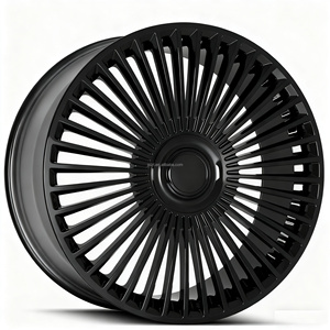 Cerchi Forgiati WENQI Sport Deep Concave Personalizzati Nero Lucido 18-22 Pollici 5x120/5x112 Compatibili con BMW F82 M4 - Product Image 4