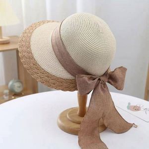 Fashion Western Style Women's Large Brim Beach <b>Hat</b> Vacation Seaside <b>Straw</b> <b>Hat</b> Woman <b>Straw</b> Bucket <b>Hat</b> - Product Image 4