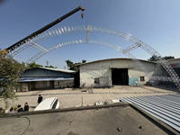 Estructura de Armadura de Techo Arqueada de Aluminio para Sistemas de Iluminación de Escenarios