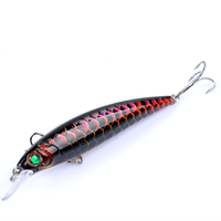 Non peint ABS bricolage Jerkbait leurre blancs pour appât vivant vairon leurre faisant des leurres vierges pour bricolage engins de pêche