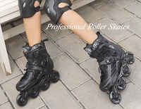 Chaussures de patinage à roulettes de danse de rue personnalisées hommes et femmes débutants chaussures de patins à roulettes confortables chaussures de patins à roues alignées freestyle