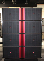 Altavoces profesionales, equipo de sonido de audio, altavoces line array de Iglesia, altavoces duales de 15 pulgadas con tres vías, altavoces de escenario