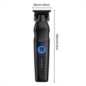 Recortadora de Pelo Eléctrica OEM ODM con Cuchilla en T, Recargable, para Barba, con Base de Carga, <span class=keywords><strong>Afeitadora</strong></span> de Precisión Zero Gap para Barbería - Product Image 2