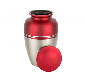 เซียร์เซียร์ราทำด้วยมือโกศทองเหลืองสีแดงสำหรับขี้เถ้าจากโรงงานขายตรงสุดสร้างสรรค์ - Product Image 2